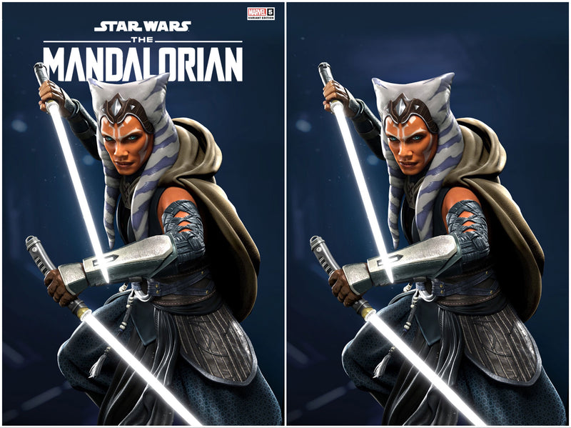 Mandalorian #5 Raf Grassetti Ahsoka Virgin Variant Set