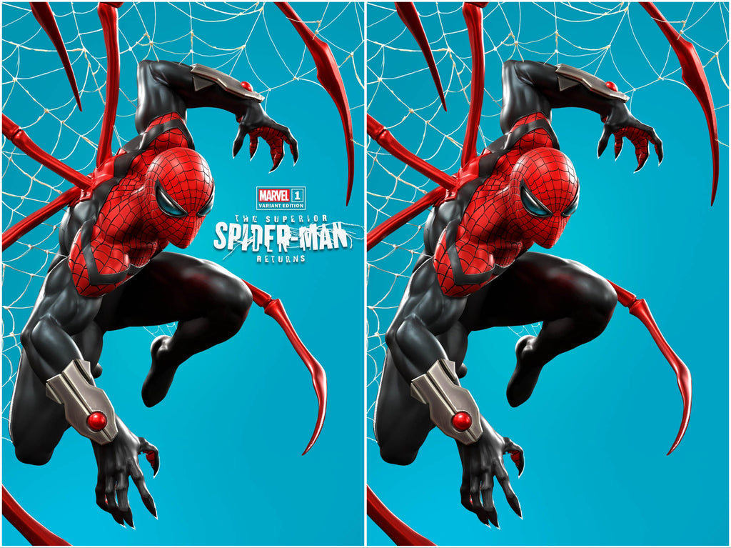 Superior Spider-Man Returns #1 Raf Grassetti Virgin Variant Set