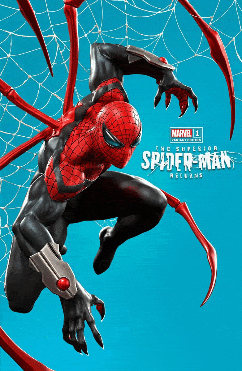 Superior Spider-Man Returns #1 Raf Grassetti Virgin Variant Set