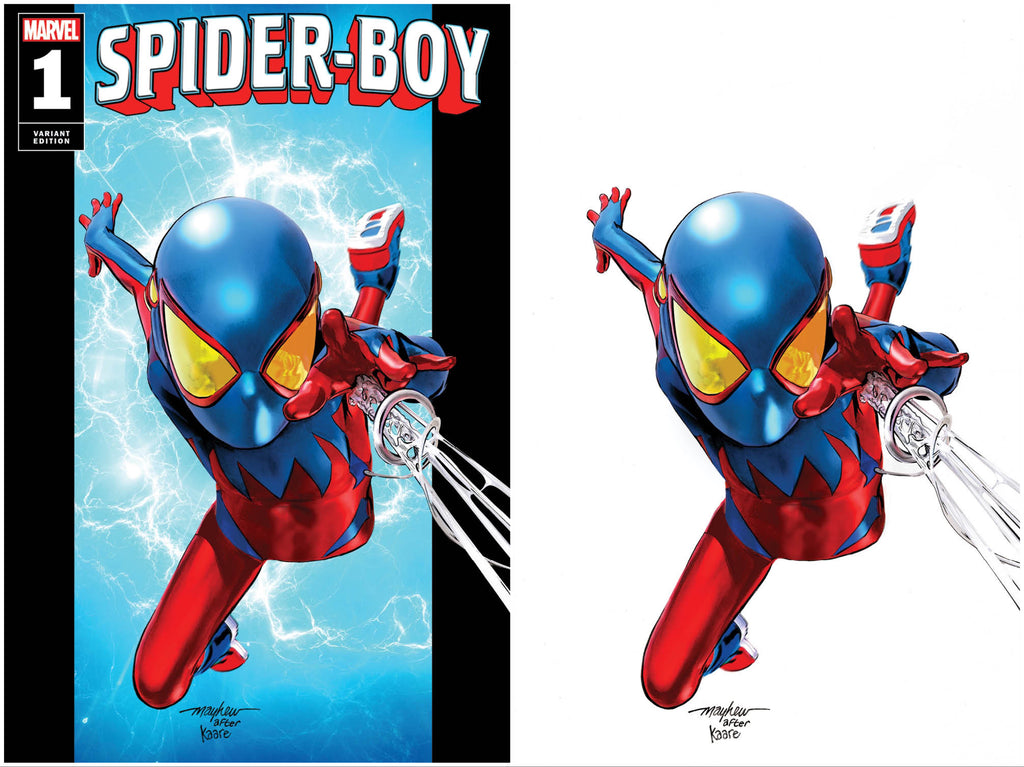 Spider-Boy #1 Mike Mayhew Virgin Variant Set