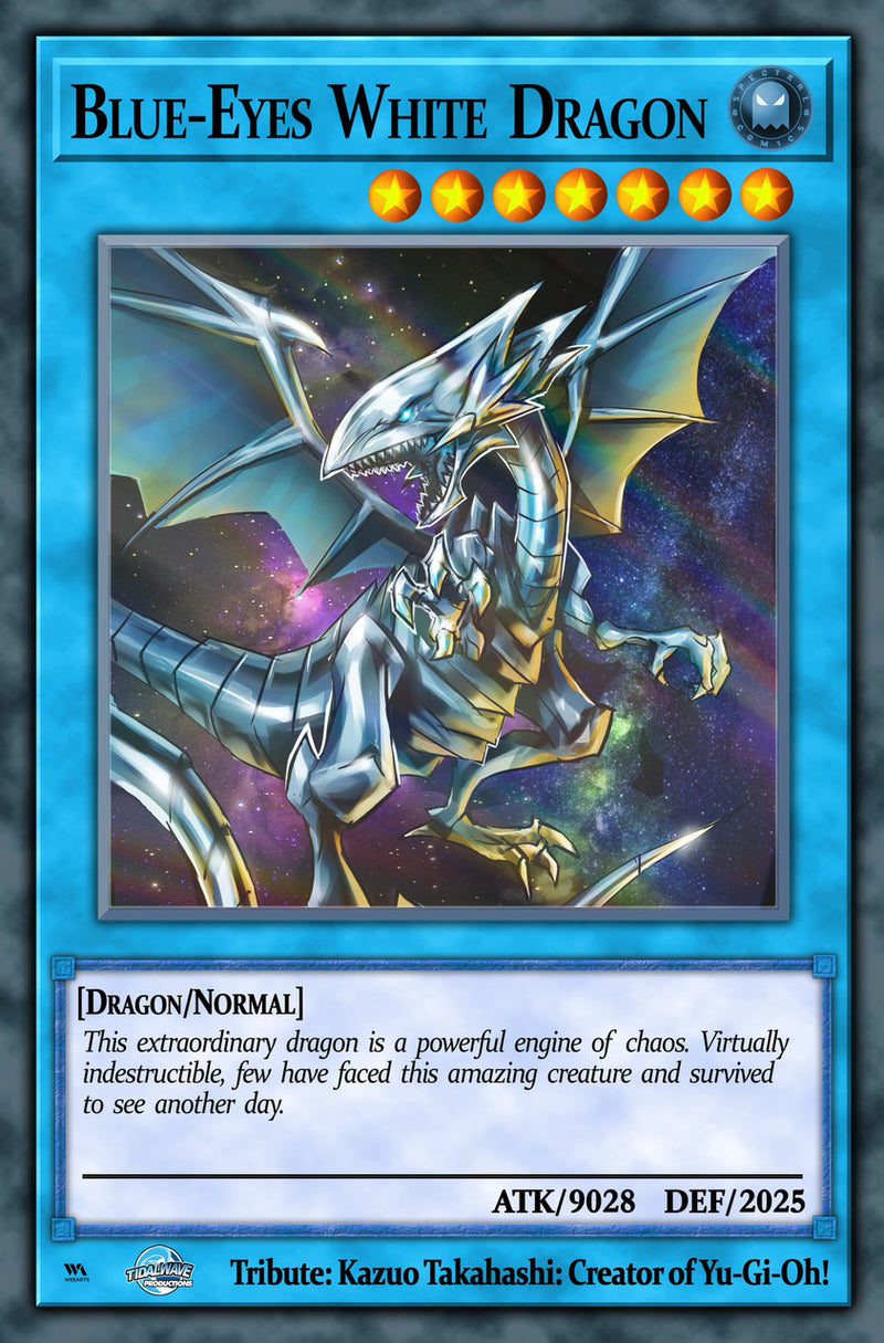 Tribute: Kazuo Takahashi: Creator of YU-GI-OH! Huy Dinh Blue Ice SPOT FOIL Variant