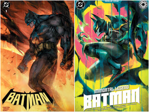 Batman #1 & Immortal Legend Batman #1 Ivan Tao Exclusive Variant Set
