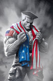 Street Fighter #1 Tyler Kirkham Guile Virgin FOIL MegaCon Variant