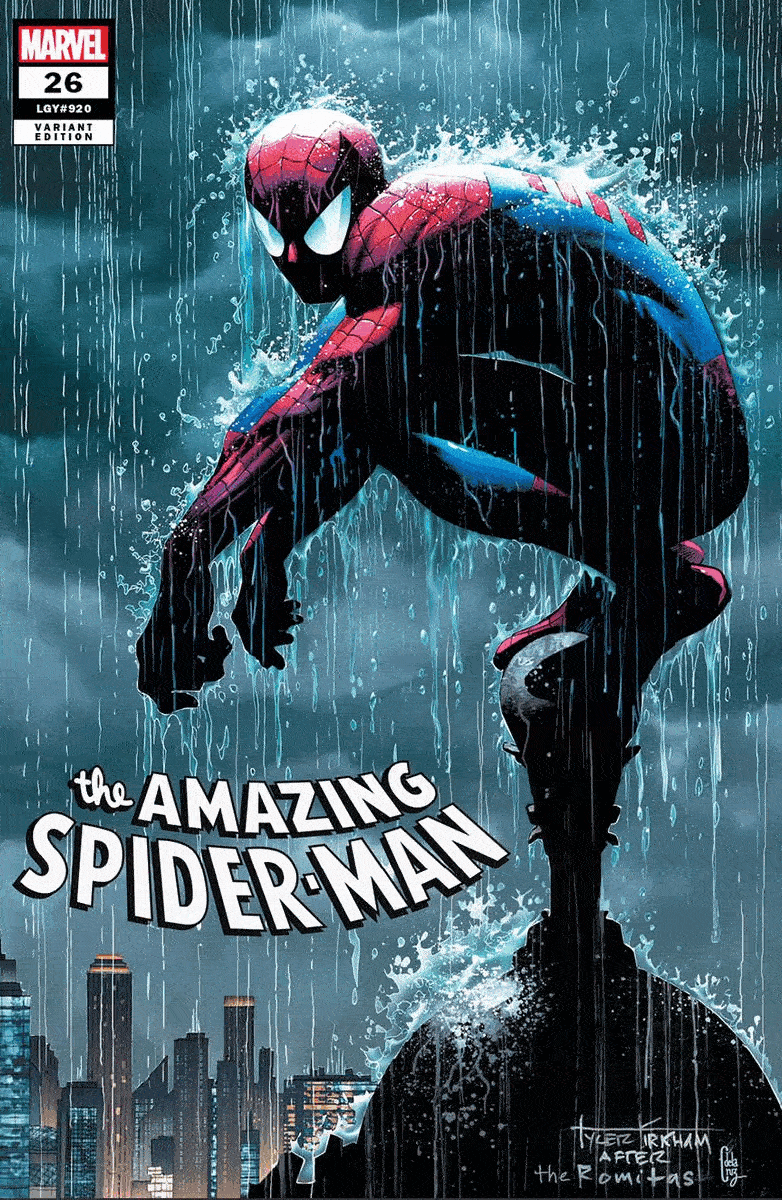 Amazing Spider-Man #26 Tyler Kirkham Virgin Variant Set