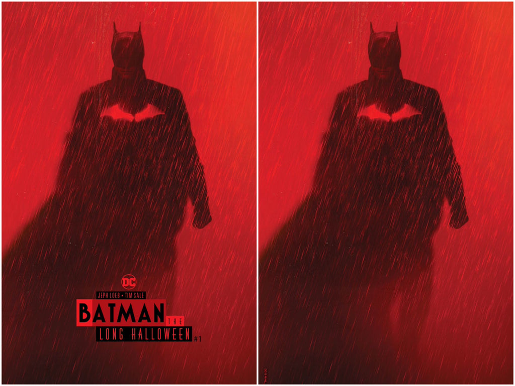 Batman: The Long Halloween #1 “The Batman” Movie Poster Variant Set