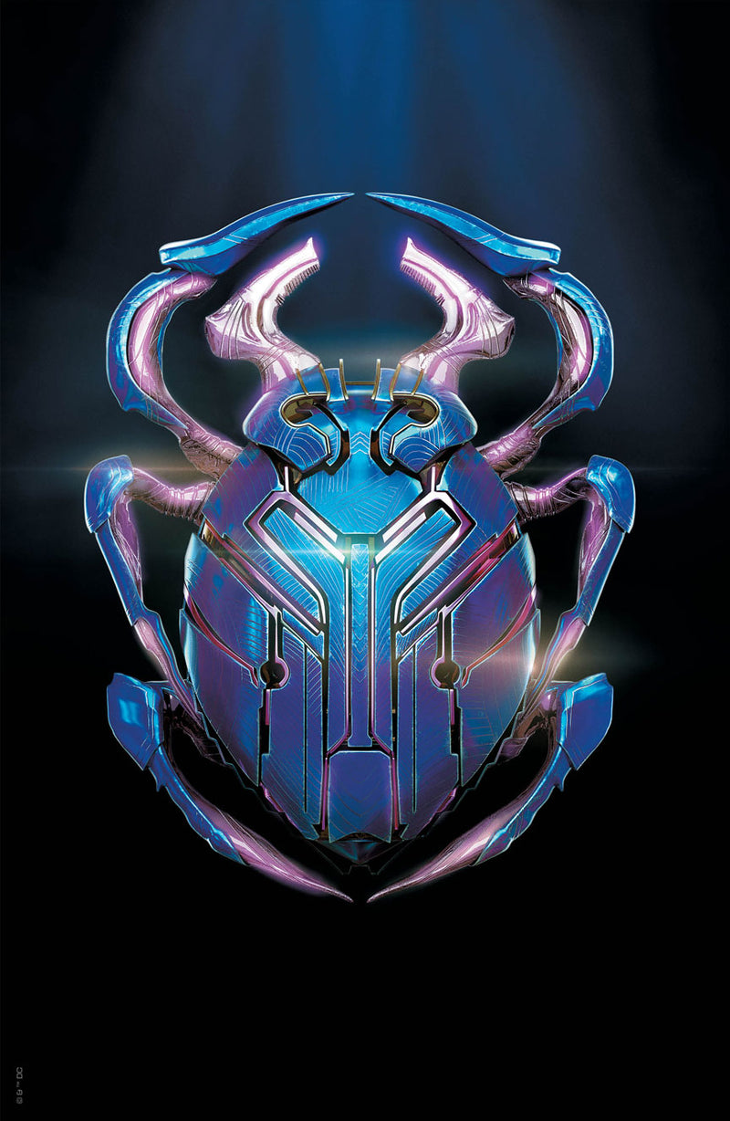 Blue Beetle #1 Movie Poster Foil Virgin Variant