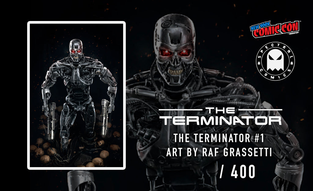 Terminator #1 Raf Grassetti NYCC FOIL Virgin Variant