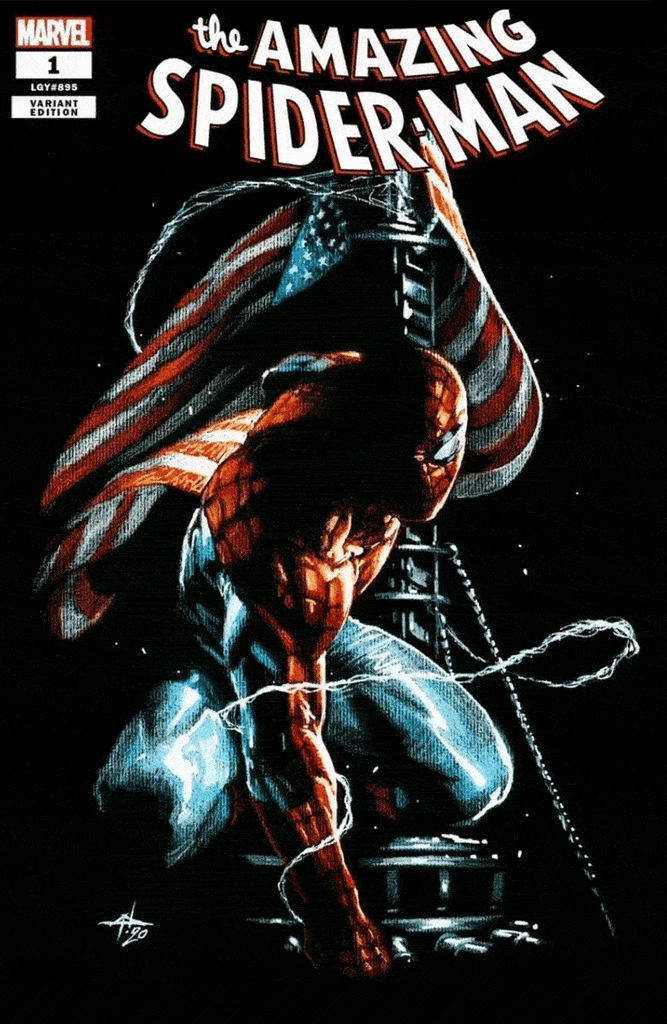 Amazing Spider-Man #1 Gabriele Dell’Otto USA Virgin Variant Set