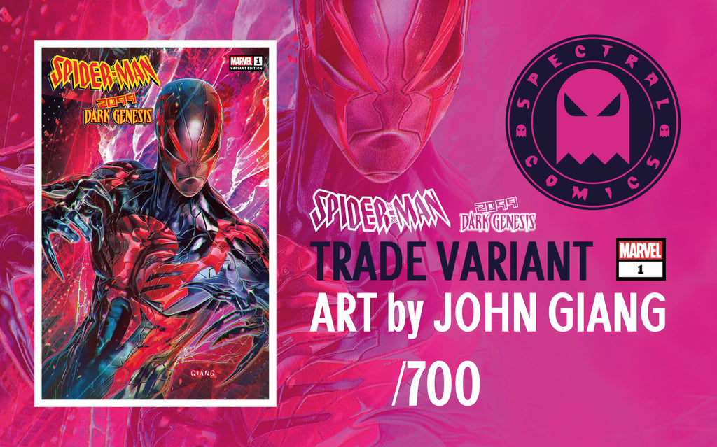 Spider-Man 2099: Dark Genesis #1 John Giang Virgin Variant Set