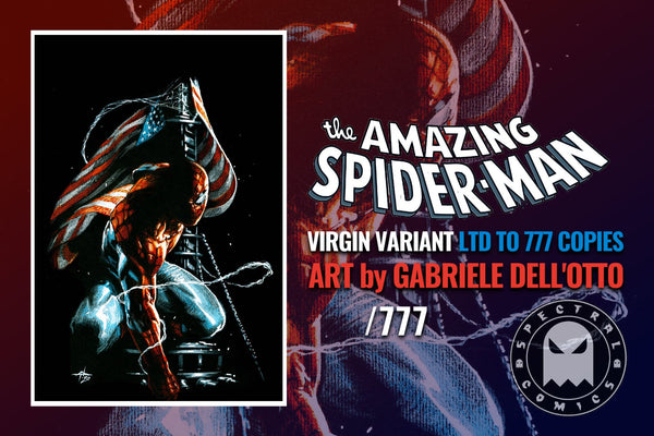 Amazing Spider-Man #1 Gabriele Dell’Otto USA Virgin Variant Set