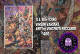 GI JOE #290 Vincenzo Riccardi Virgin Variant