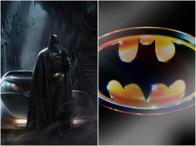 BATMAN 89 #1 Movie Poster FOIL Variant & Mattina Virgin Variant Set