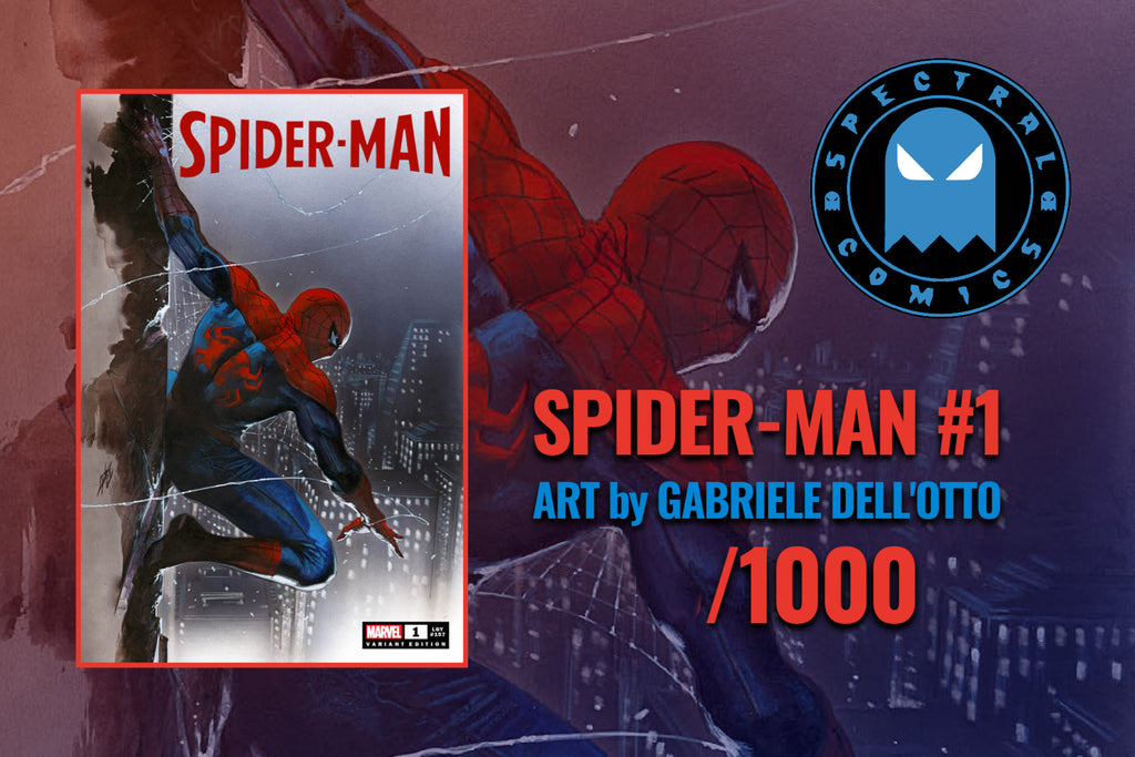 Spider-Man #1 Gabriele Dell’Otto Virgin Variant Set
