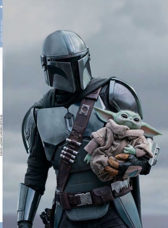Star Wars Insider #210 Mandalorian & Grogu Virgin Photo Variant