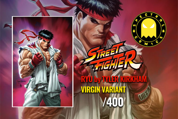 Street Fighter #1 Tyler Kirkham Guile Virgin Variant – Spectral Comics
