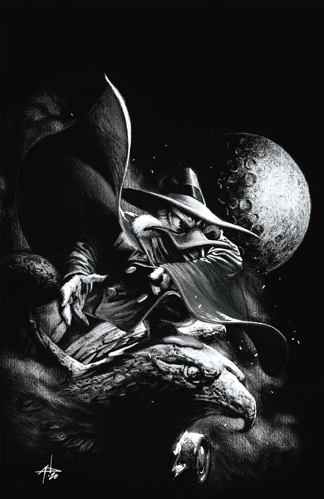Darkwing Duck #1 Gabriele Dell’Otto B&W Virgin Variant