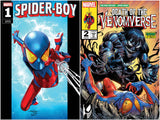 Spider-Boy #1 Mike Mayhew & Death of Venomverse #2 Tyler Kirkham Variant Set