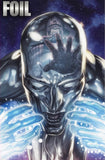 DEATH OF SILVER SURFER #1 MICO SUAYAN FANEXPO CHICAGO FOIL VARIANT