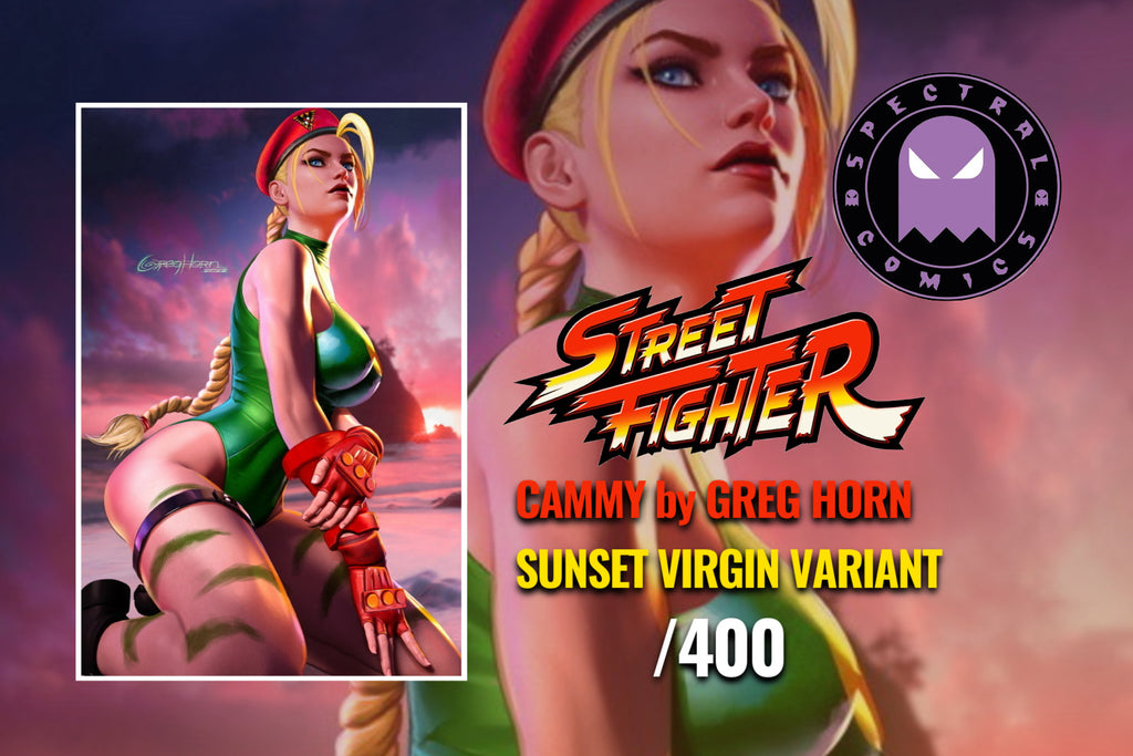 Street Fighter #1 Tyler Kirkham Guile Virgin Variant – Spectral Comics