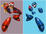 Mega Man #1 Huy Dinh Virgin Variant Set