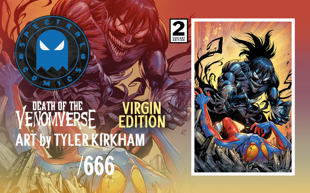 Death of Venomverse #2 Tyler Kirkham Virgin Variant Set
