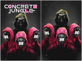 Concrete Jungle #1 Huy Dinh Virgin Variant Set
