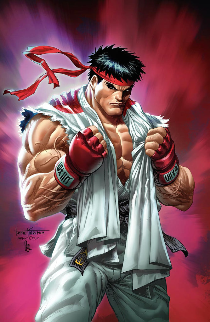 Street Fighter #1 Tyler Kirkham Ryu Virgin Variant