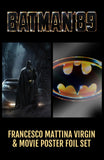 BATMAN 89 #1 Movie Poster FOIL Variant & Mattina Virgin Variant Set