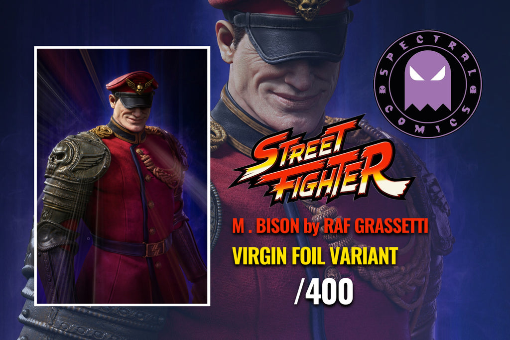Street Fighter #1 Raf Grassetti M. Bison FOIL Virgin Variant