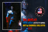 The Boys #7 Gabriele Dell’Otto Virgin Variant