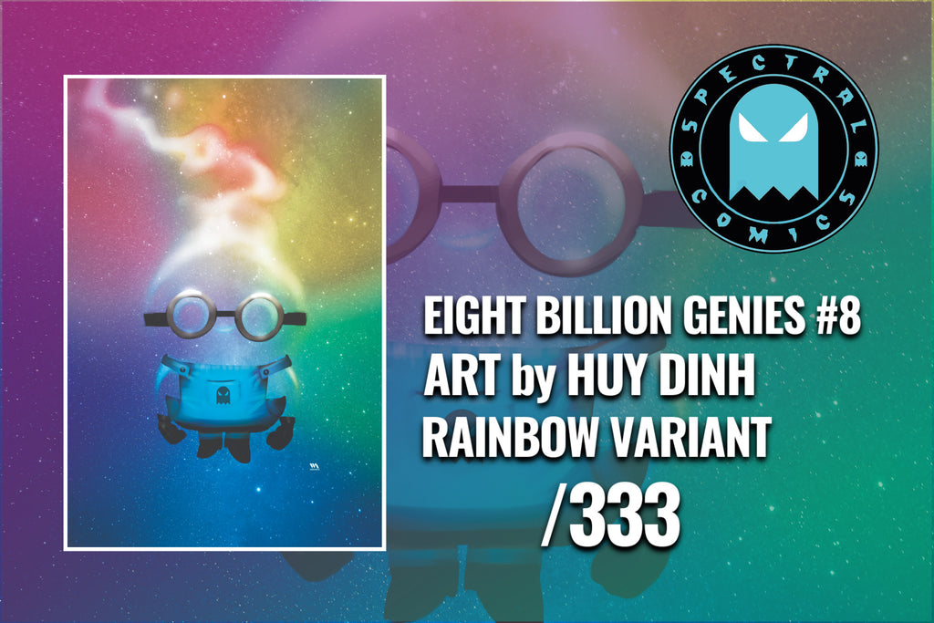 Eight Billion Genies #8 Huy Dinh Rainbow Variant