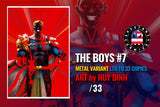The Boys #7 Huy Dinh Negative Space Metal Variant