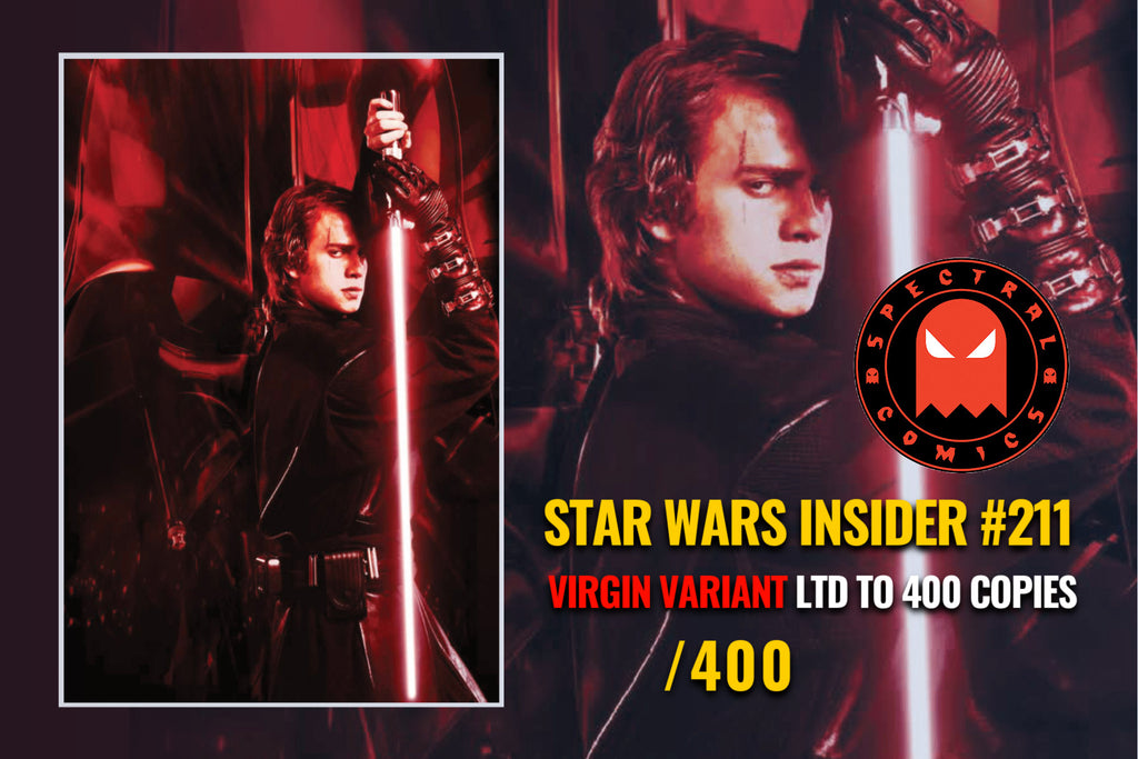 Star Wars Insider #214 Darth Vader Virgin Hayden Christensen Photo Variant