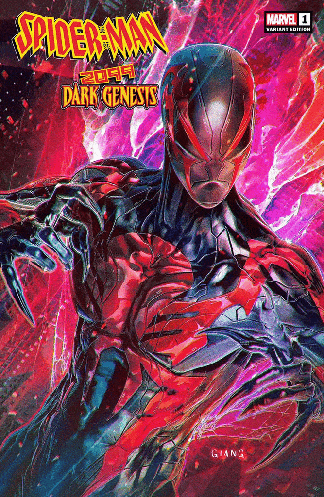 Spider-Man 2099: Dark Genesis #1 John Giang Virgin Variant Set