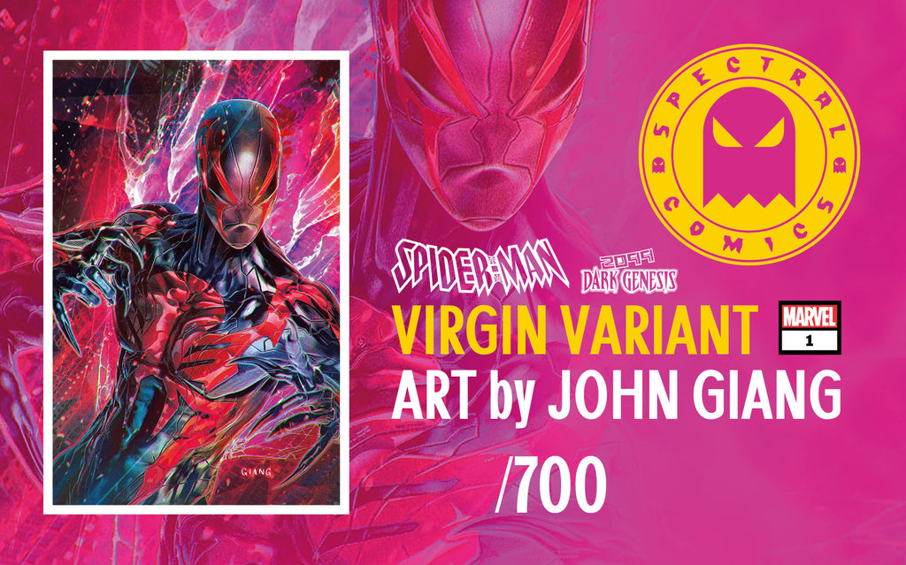 Spider-Man 2099: Dark Genesis #1 John Giang Virgin Variant Set